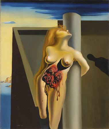 Les roses sanglantes. Dalí.